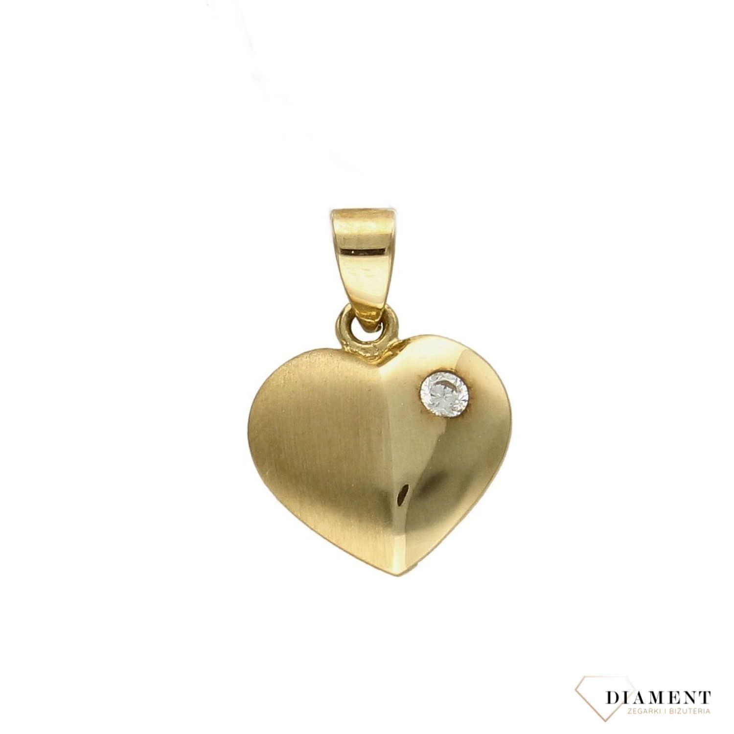 Złota zawieszka 333 małe serce z cyrkonią ZA 3653.jpg